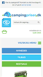 Mobile Screenshot of campingpriser.dk